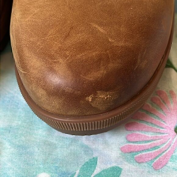 Sorel Joan of Arctic Wedge II Sherpa Tie Boots - 8 Camel - Picture 7 of 16